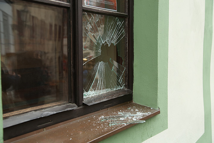 A2B Glass are able to board up broken windows while they are being repaired in Felixstowe.
